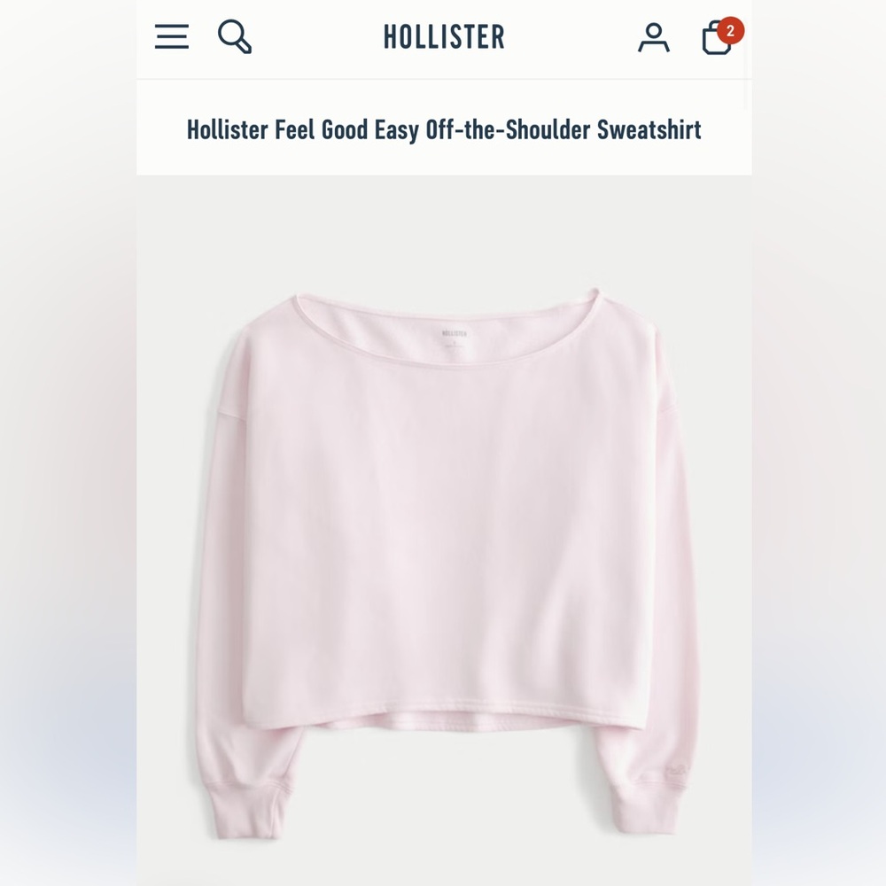 Hollister Beige Camo Sweatshirt